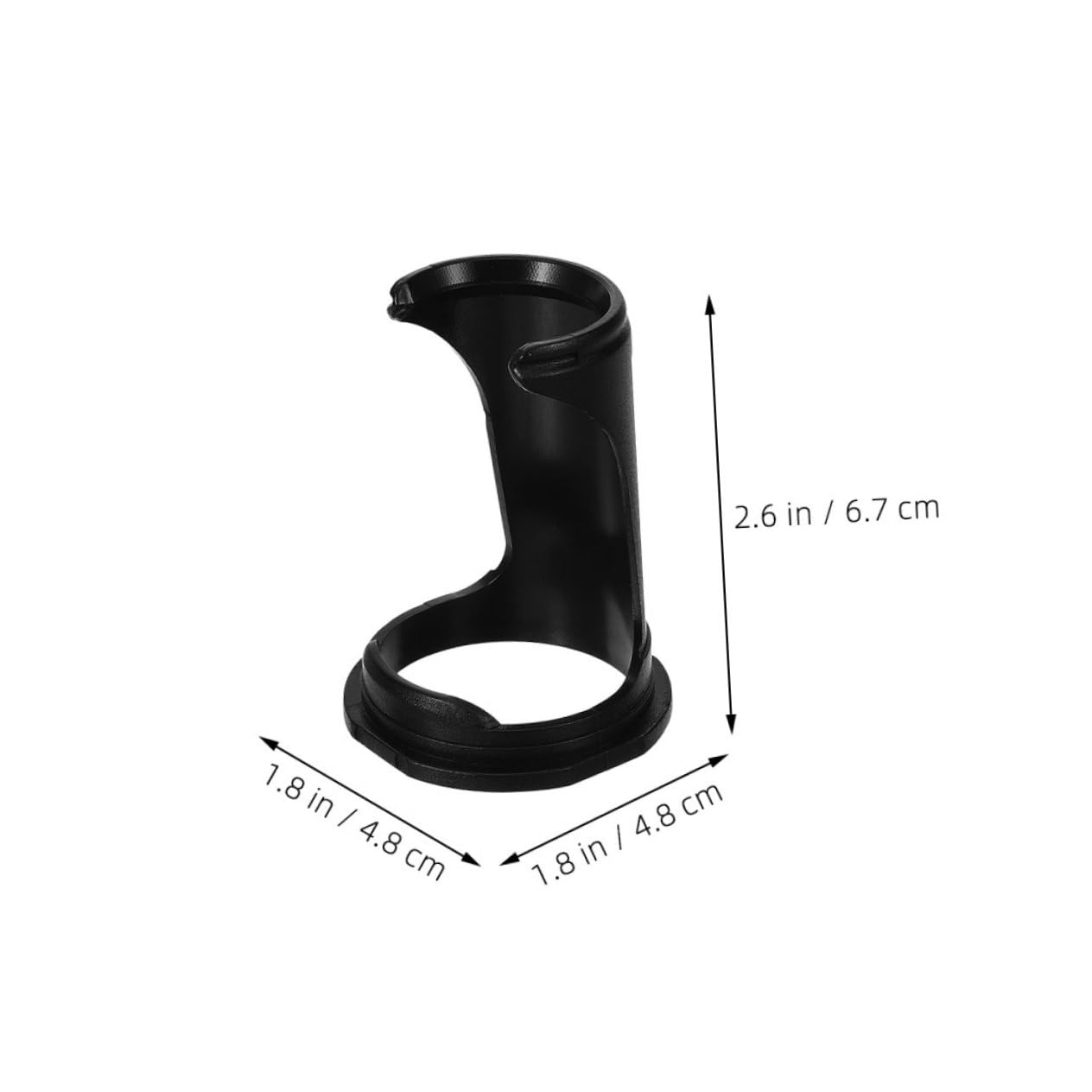 minkissy 2pcs Shaving Brush Holder Stand for Straight Razor Beard Brush Storage Stand Portable Organizer Drying Rack Shaving Kit