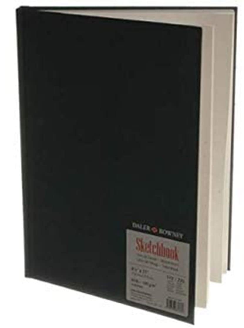 Daler Rowney D481100811 - Cuaderno de dibujo (110 hojas, A4, 210 x 297 mm, 3 unidades)