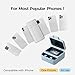 HTVRONT H17 Phone Cases Heat Press Automatic Vacuum Heat Press Machine for Phone Cases (Compatible with iPhone)+HTVRONT 6PCS Sublimation Phone Case Blanks Bulk Compatible with iPhone 16