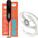 BUBS Naturals Mix Wand - Handheld Milk Frother - Lattes, Coffee, Cappuccino, Frappes, Hot Chocolate Blender - Portable Protein Powder, Omelet,...