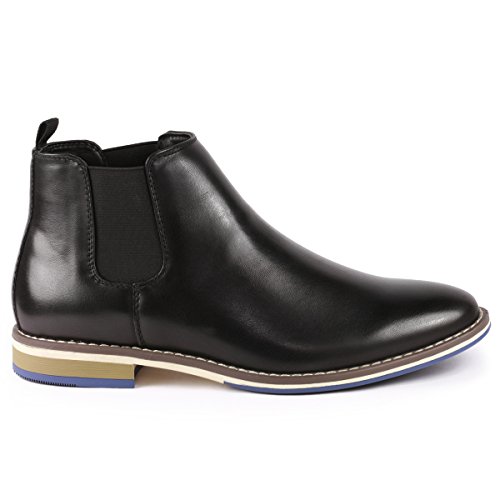 Image of Metrocharm MC130 Men's Formal Dress Casual Ankle Chelsea Boot