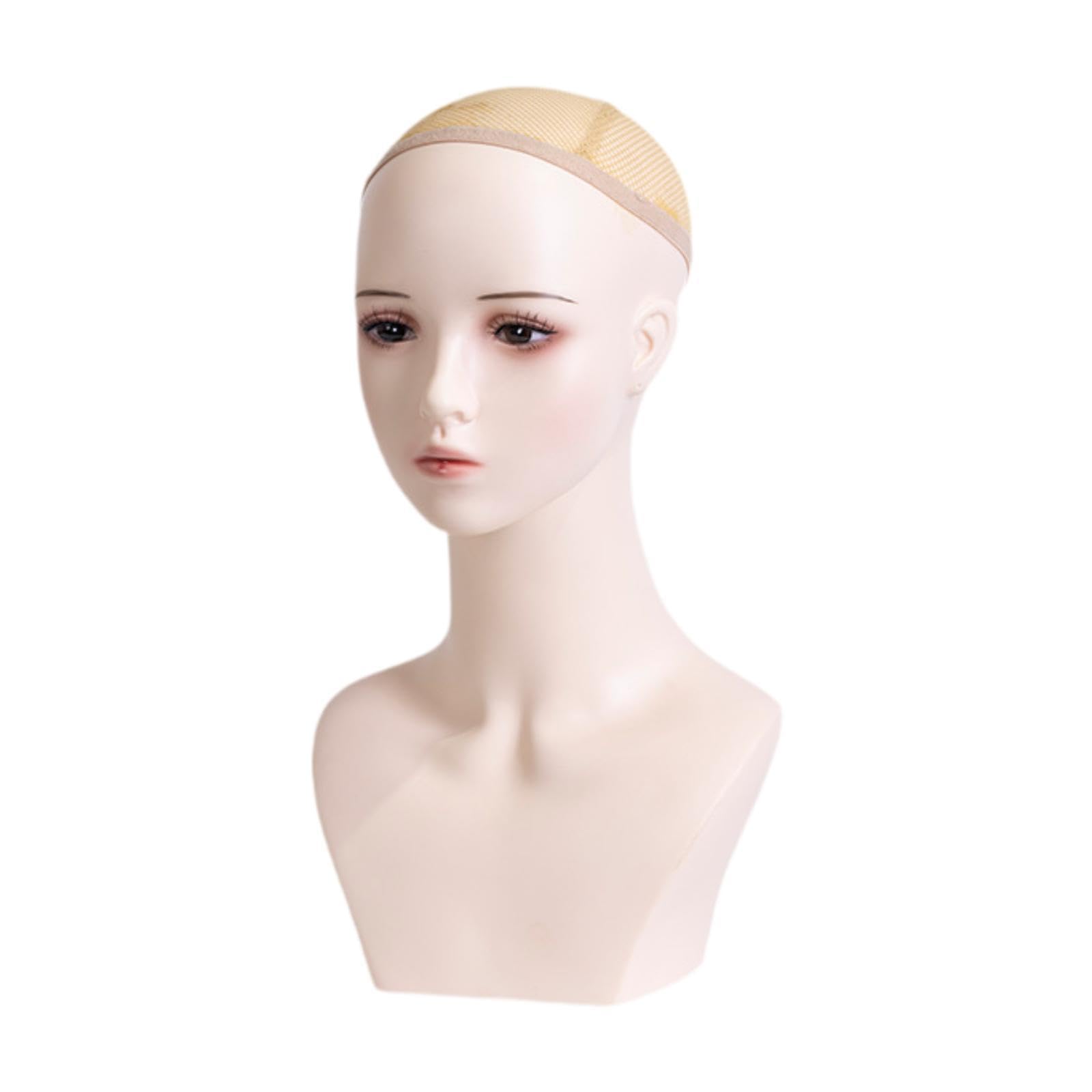 harayaa Pantalla de collar Mannequin Head Suportador de la exhibición Multipropósito Multipropulsor Pitchante para gafas