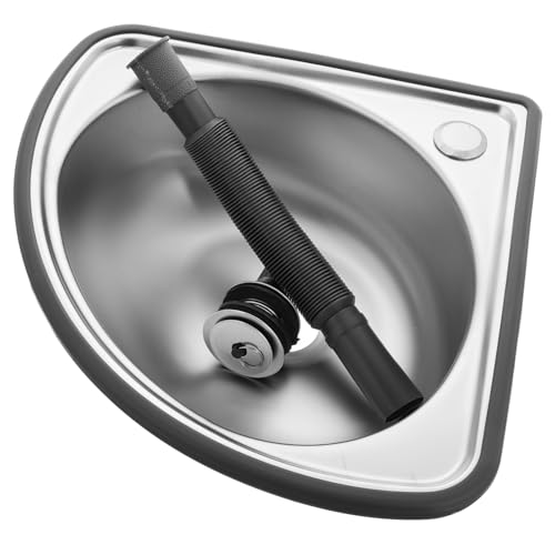 ULTECHNOVO Stainless Steel Rv Wash Basin Single Bowl Undermount Sink for Kitchen Bar Workstation Space-saving Design for Washing Vegetables and Hands