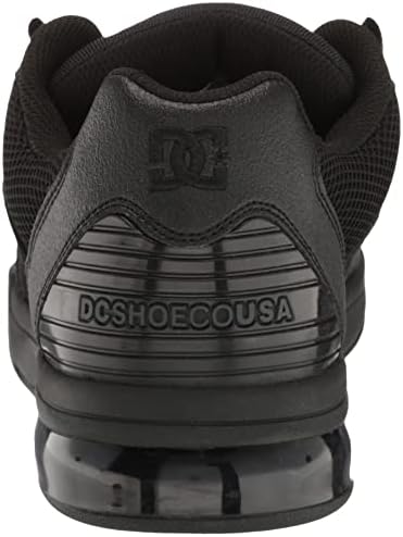 DC Men's Versatile Causal Skate Shoe, Black, 8 | Image 2