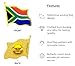 South Africa Flag Lapel Pin - Enamel Metal National Badge | World Travel Souvenir Gifts for Men & Women | Country Flag Patriotic Brooch Bulk Pack of Pins for Hat, Tie, Clothes, Backpack (1pc)
