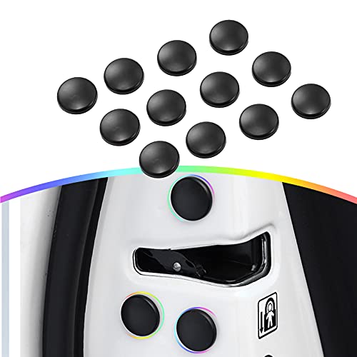 【SKTU】トヨタ カローラクロス/カローラツーリング/カローラ ドアネジカバー ボルト隠し ビス隠し 保護カバー カーアクセサリー カーパーツ 車種専用 傷消し 水防止 錆防止 装着簡単 ABS素材 12PCS (黒)