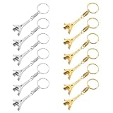 POPETPOP Llavero de Recuerdo Torre Eiffel Metal Robusto 24 Piezas Oro y Plata, Miniatura Portátil para Llaves y Bolso, Souvenir Romántico Viaje Francia, Obsequio Adecuado para Viajeros