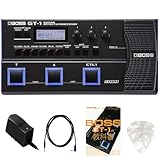 BOSS マルチエフェクター GT-1＆アダプター PSA-100S2＆ギターシールドVGS-30＆GT-1の教科書＆ピック セット