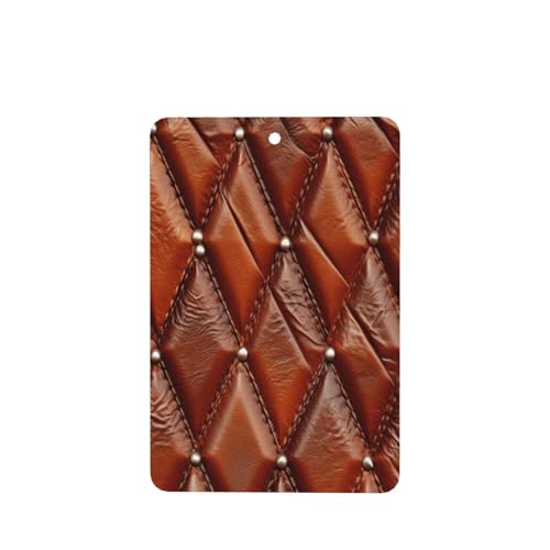 Ambientadores de cuero para coche, 4 unidades, tarjetas...