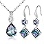 K-Necklace/Dangle Earrings
