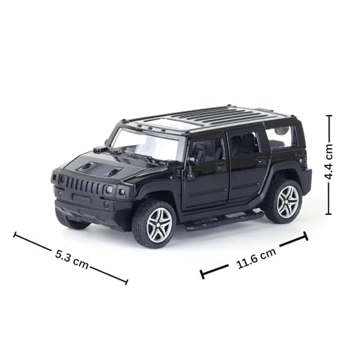 Image of 1:37 Metal Die-cast Humm - Black