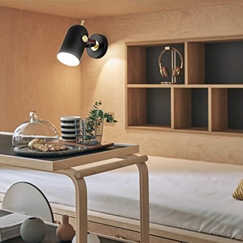 寝室レストランモダンな LED ウォールランプリビングルーム研究壁装飾照明鉄ランプシェード壁取り付け用燭台、モダンな壁ランプ