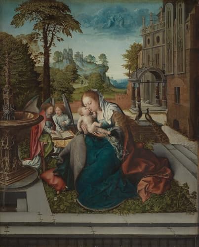 Portrait Tableaux d'Art Vierge à l'Enfant Toile Premium Bernard Van Orley