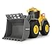 Produktbild Dickie Toys QDKT062032 Volvo Radlader, Spielzeugbagger, Bagger, Lader, Baustellenfahrzeug, Baustelle, Spielzeugauto, Sandkasten, Licht & Sound, 23 cm, gelb/grau
