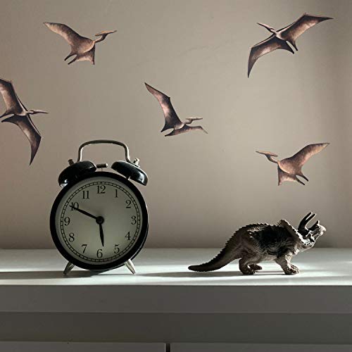 Pterodactyl wall stickers perfect for creating a dinosaur theme in your child's bedroom, Pterodactyls