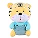 PRETYZOOM Tigres de Mascotte Poupée Bleu Tigre en Peluche Poupée Animal en Peluche Peluche Jouet Tigre Jouets Animaux À Chinois Nouvel an Poupée Animaux Rouge Vert de Couchage