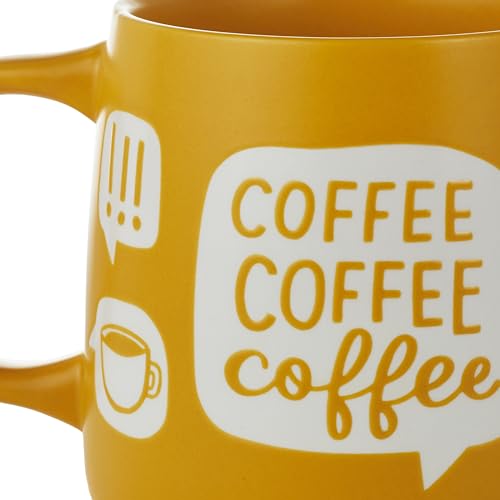Taza Gilmore Girls 21 onzas color amarillo mostaza miniatura 6