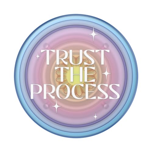 Image of PopSockets Adhesive Phone Grip, Holder- Trust the Process