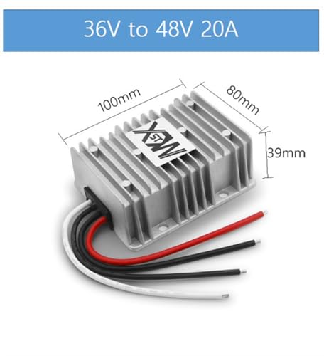 Convertidor CC a CC de 24V a 48V 20A elevador de voltaje no aislado IP76 2