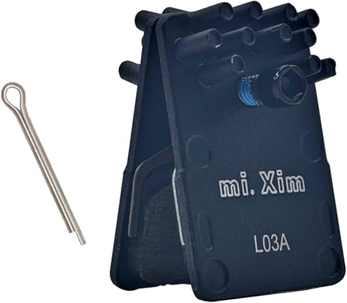 jojomis Bicycle Brake Pads with Cooling Fins, Oil Disc Brake Pad for Road Bike, Heat Dissipation & Noise-Free Performance, Replacement Cycling Brake Pad for Oil Brake Systems