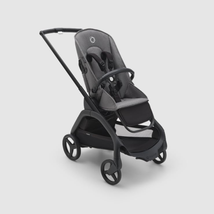 Base Silla Paseo Bugaboo Dragonfly - Black-Grey Melange