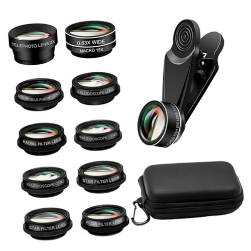 1set Fotografiche Per Smartphone Kit Grandangolari e Macro Include Astuccio Per Facile Utilizzo