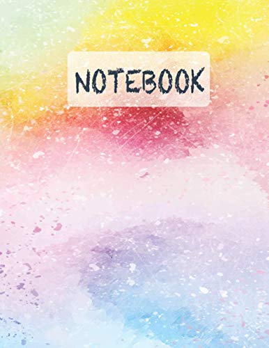 COLORFUL NOTEBOOK : Lined Notebook Journal 120 Pages - Large (8.5 x 11 inches): Note your colorful life everyday !! image 2