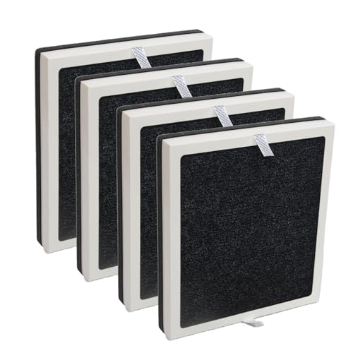 Image of PUREBURG Replacement Filters Compatible With Pure Enrichment Purezone Kid Bear PureBaby Kids Bear Air Purifier PEAIRBER,4-Pack H13 HEPA Activated Carbon 4-Stage Filtration
