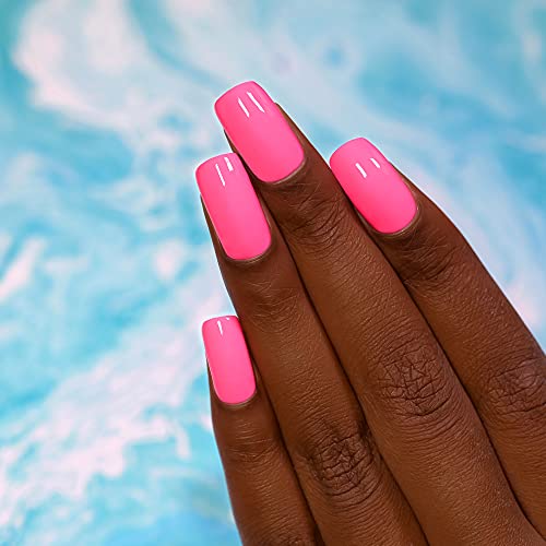 Ilnp Two Piece - Striking Neon Pink Cream Nail Polish #TOP4