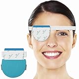 Express Augenmaske für empfindliche trockene Augen, feuchte heiße Technologie, lindert den Stil des pinken Auges, Wärme-Wasserbehandlung für gereizte Augen und Augenlid-Lumpen, verbessert den Schlaf