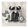 Halloween Special Viking Warrior Gnome Doll Fall Farmhouse Gnome Plush Decor Indoor Nordic Gnomes Decorations for Home Handcrafed Cute Scandinavian Style Gnomes for Kitchen Table Ornaments D