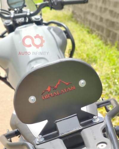 Image of Auto Infinity Backrest Compatible With R-E Himalayan 450 (Black, Pack of 1)