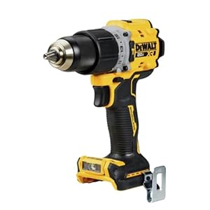 DEWALT 20V MAX Hammer Drill, 1/2″, Cordless and Brushless, Compact With 2-Speed Setting, Bare Tool Only (DCD805B)