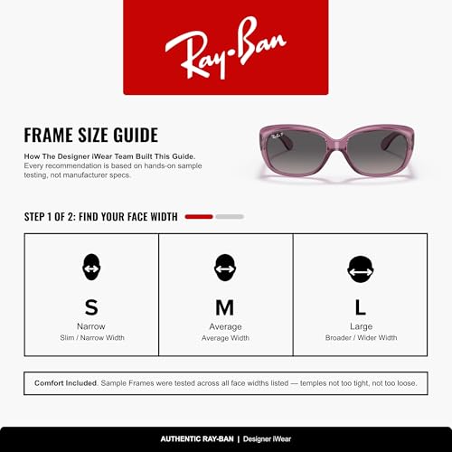 Image of Ray-Ban RB4101 Jackie Ohh Square Sunglasses for Men for Women