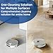 440934 1L Floor Cleaner,Compatible with ECOVACS DEEBOT T30S COMBO / T30S / X2 COMBO / X2 OMNI / T20 OMNI / X1 OMNI / X1 TURBO / T10 OMNI / X9 Pro OMNI,Deep Cleans for Multiple Hard Floors.(1 bottle)