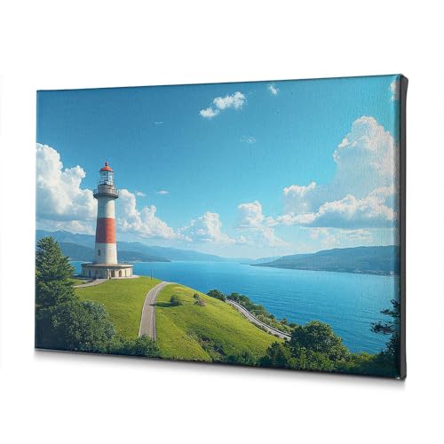 Tableau sur toile avec phare : sublimez votre salle à manger à Pâques
