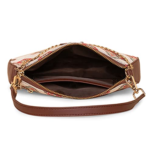 Image of ZOUK Baguette Bag | Crossbody Bags for Women | Women's Handbags | Stylish Sling Bag for Woman | Vegan Leather Evening Bag | Travel & Office Use | Purse and Wallet