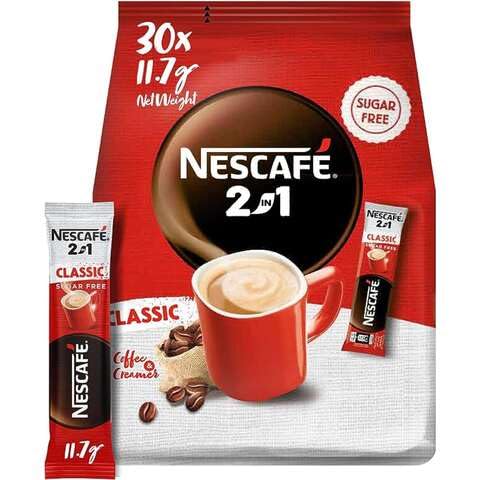 Nescaf 2 in 1 Classic Sugar Free Coffee (30 sachets x 11.7g) (B0CPFSRDY6) Amazon Price History, Amazon Price Tracker