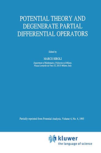 Potential Theory and Degenerate Partial Differential Operators view 2