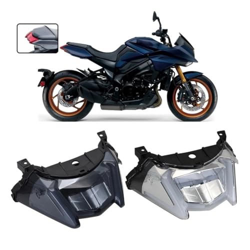 Luz trasera LED transparente de freno para moto Suzuki Katana y GSX-S1000S 2020-2023 2