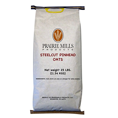 Prairie Mills Steelcut Pinhead Oats - 25 lb. bag