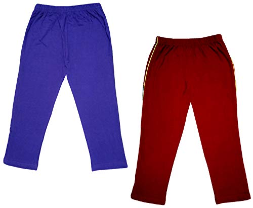 Image of IndiWeaves Girls Super Soft Cotton Solid 3 4th Leggings /Capris (Multicolor46, 12-14 Years) Pack of 2