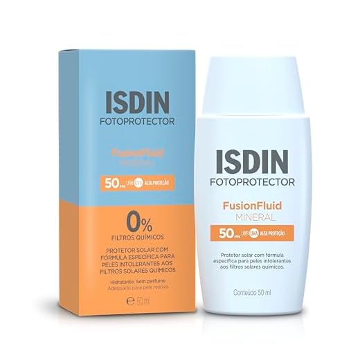 ISDIN Protetor Solar Facial Fusion Fluid Mineral FPS 50-50ml