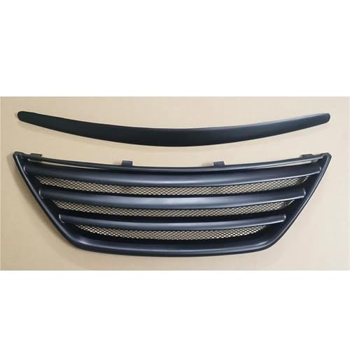 Grille de radiateur pour Hyundai Genesis Sedan 2009-2014 calandre de course en FRP noir mat