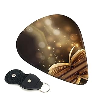 Book Under The Light Lot de 6 médiators pour guitare acoustique, guitare électrique, basse, ukulélé – fins, moyens et… - Les Beatles, Paul McCartney, John Lennon, RIngo Starr, George Harrison