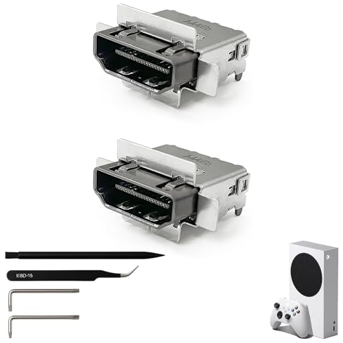 Image of HDMI Port Replacement Kit for Xbox Series S - Radio Frequency Safe (2 Pack)