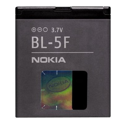 Batterie BL-5F Nokia Lithium-ION 3,7V accumulateur de remplacement haute densité