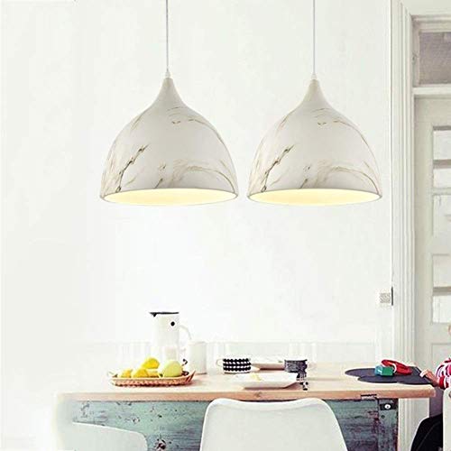Lustre design au fini grain créatif blanc ivoire pour une ambiance raffinée