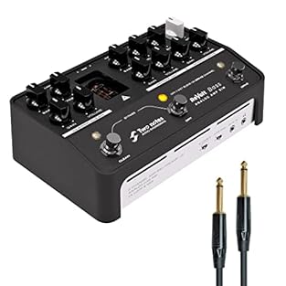 Two notes ReVolt bass preamp simulator amplifier 12AX7 preamp tube Three channels (Classic Clean / Vintage Dirt / Modern Drive), Integrated drive channel Dry/wet regulator Analogue signal path Keepdrum jack cable