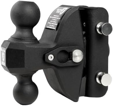 BulletProof Hitches - Medium Duty Road Suppressor Dual Ball 2" and 2-5/16" - Suspension Hitch Rated to 14,000 lbs - Shock Absorbing Hitch Reduces Vibrations for a Smoother Ride